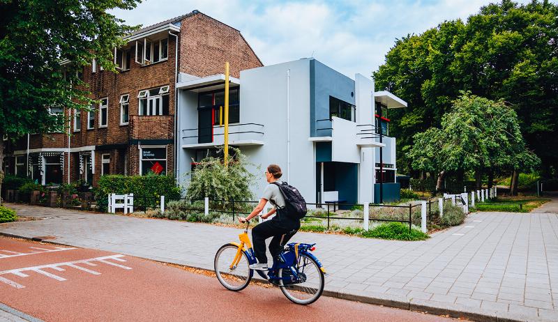 Maison Schröder à Utrecht, exemple emblématique de l’architecture moderne aux Pays-Bas